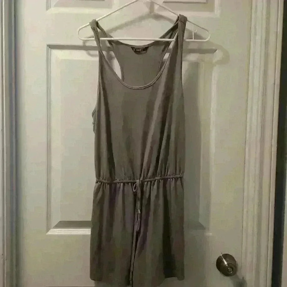 Grey Shein Romper Sz lg - Picture 1 of 3